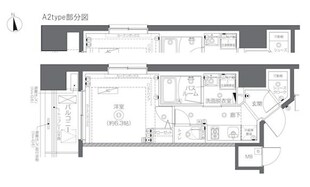 秋葉原駅 徒歩10分 13階の物件間取画像